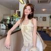 Summer New Sweet and Spicy Style Lace-up Sling Vest Women's Waist Thin and Versatile Design Temperament Top