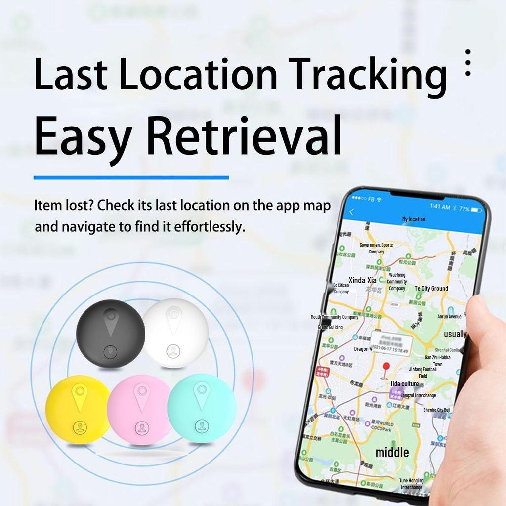 TK Universal Bluetooth Anti-loss Keychain & Bag Locator with Electronic Fence Alarm for Android & iOS