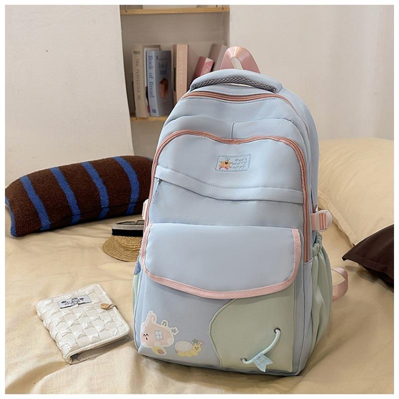 The New Schoolbag Is High-value, Fresh and Sweet, Candy-colored Backpack, Lightweight and Large-capacity Backpack for Junior High School Students.