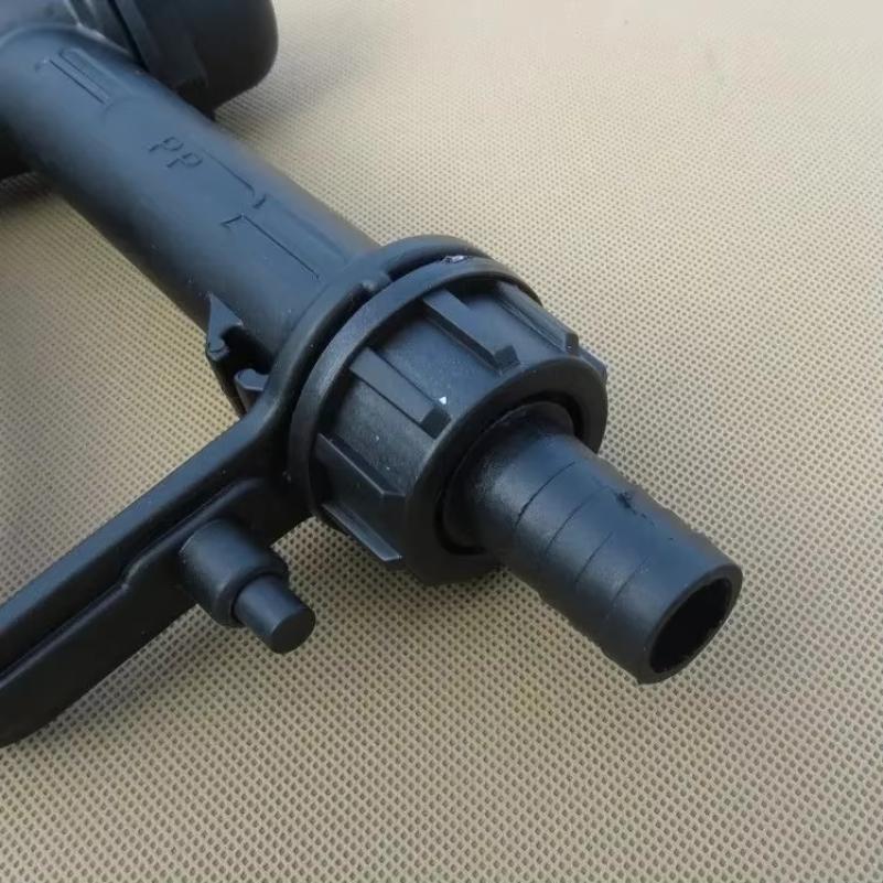 Heavy Duty Plastic Fuel Nozzle Gun, 20/25mm 45L/min Refueling Nozzle
