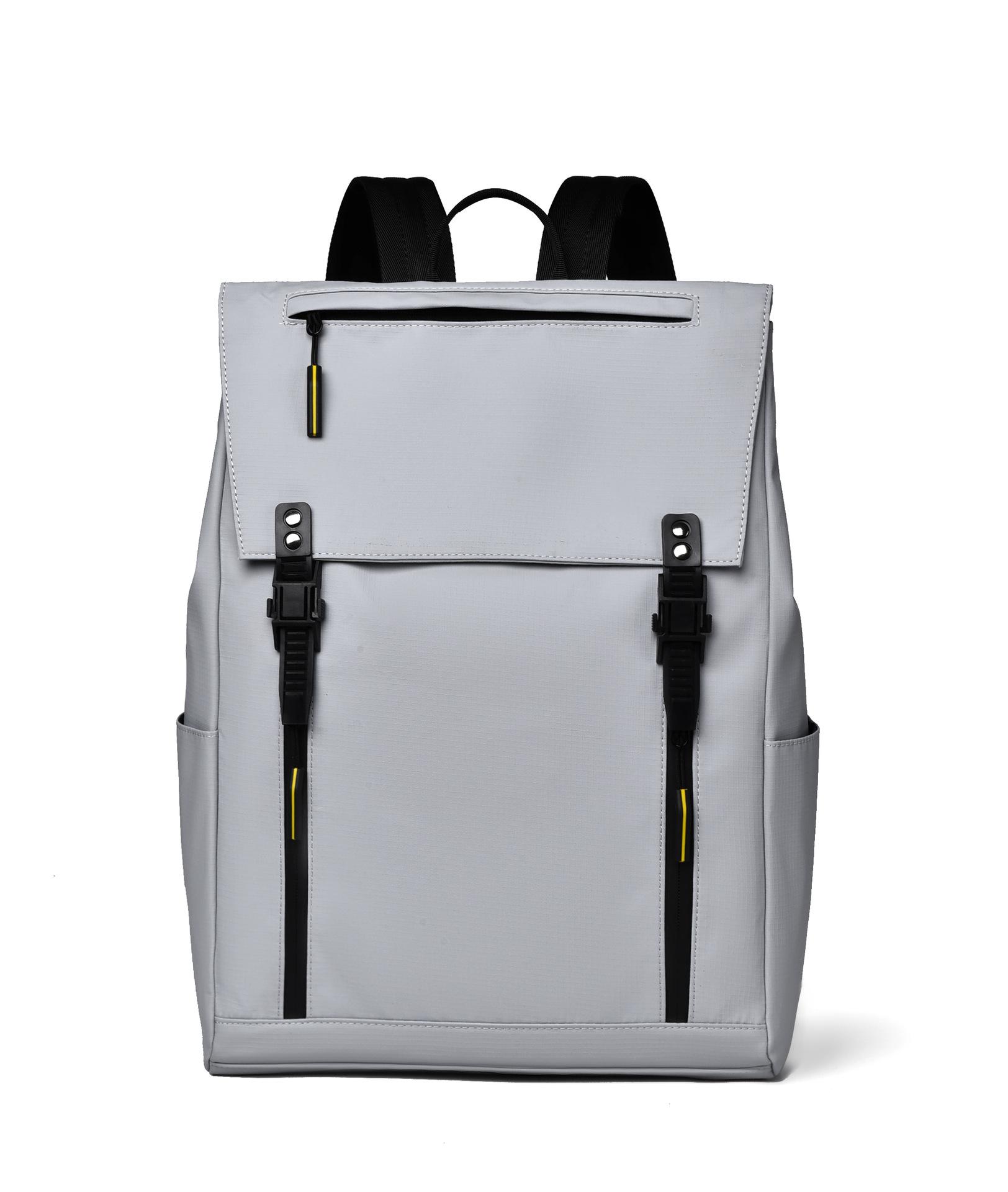 

TS JYL laptop bag,Hot Men Casual Backpack Large Multi-Pocket Business Laptop Custom Logo OneSize сірий