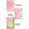 Scrubber Bath Mat With Suction Cup Anti-slip Back Foot Scrubber For Home Travel