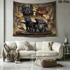 How Train Dragon Wall Tapestry Aesthetic Wall Hanging Printed Fabric Blanket Decorative Tapestries For Bedroom Living Room Home Decor