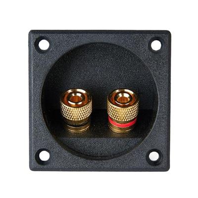 56.5mm 2 Way Binding Post Speaker Terminals Connectors For Sound System Installation And Upgrades