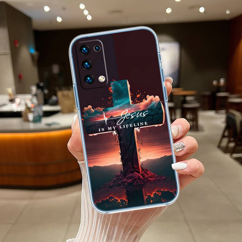 Bible Verse Jesus Cross Phone Case for Motorola G14 G15 G24 G30 G31 G32 G34 G41 G42 G51 G52 G50 G60S G60 G62 G72 G71 G73 G84 G85 G200 E32