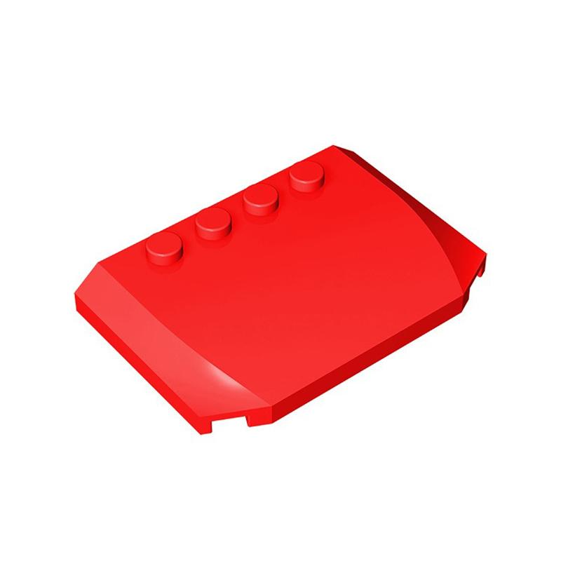 

10pcs Puzzle Particle 52031 Wedge 4x6x2/3 Triple Building Blocks Curved Bricks Idea Assemble Toy Birthday Gifts Dropshipping 10pcs красный