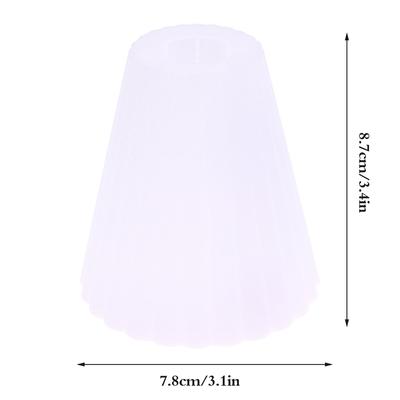 Multifunkční stínítko na lampu s plastovým stínítkem pro venkovní kempingovou lampu LED Flashlig