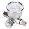 1/4in Spray Guns Air Pressure Regulator Pressure Regulating Adjusting Valve Gauge