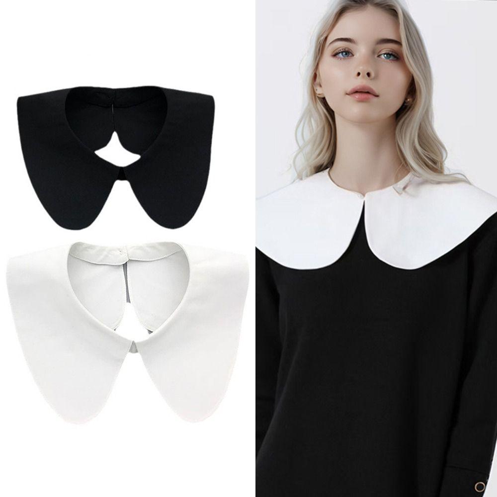 Cotton False Collar Versatile Detachable Collar Fashion Shirt Collar  for Women Girls
