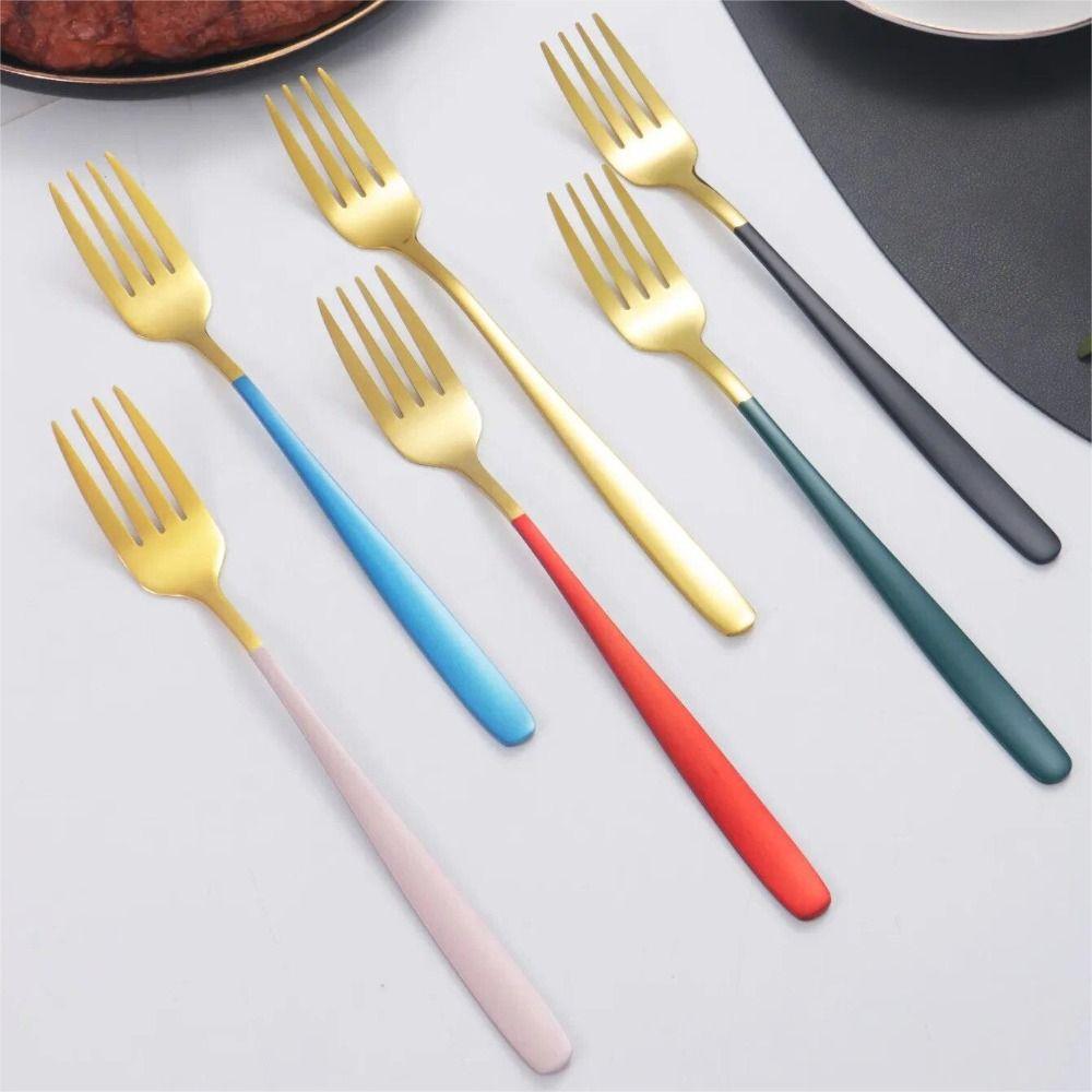 4pcs/Set 304 Stainless Steel Tableware Set with Case Bag Chopsticks Spoon Fork Knife  Camping