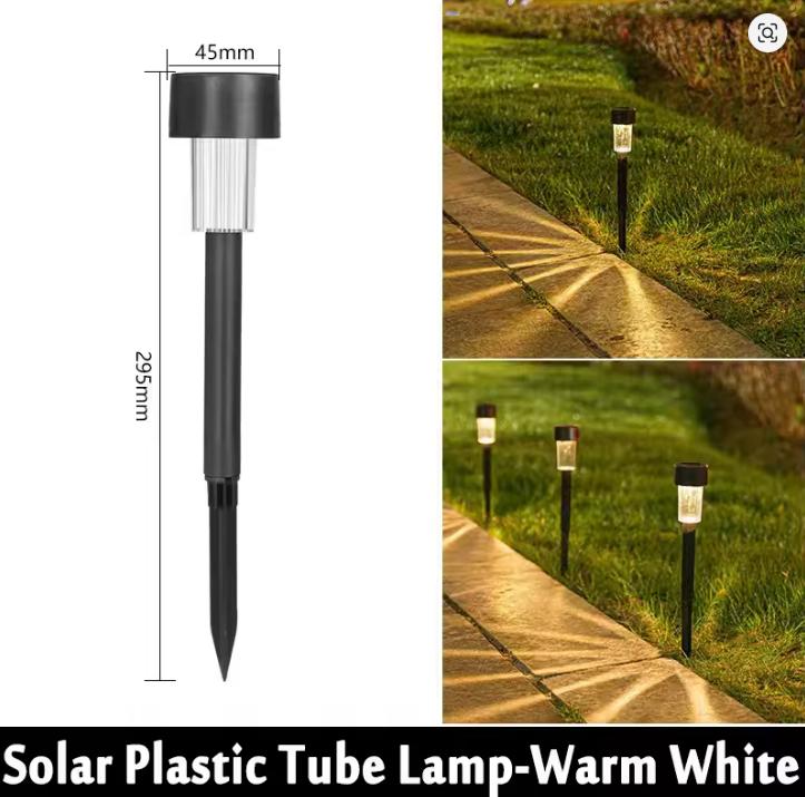 1pcs Solar Powered Pathway Lights Stainless Steel Ground Stake Lights Outdoor Landscape Lighting for Patio Solar Outdoor Lights