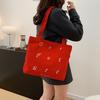 Stylish Korean Inspired Lazy College Student Tote Bag With Spacious Capacity For Everyday Use
