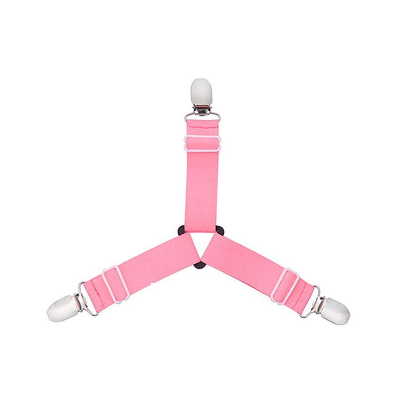1-4Pcs Bed Sheet Elastic Grippers Belt Fastener Bed Sheet Clips Mattress Cover Blankets Holder Home Textiles Home Living Gadgets