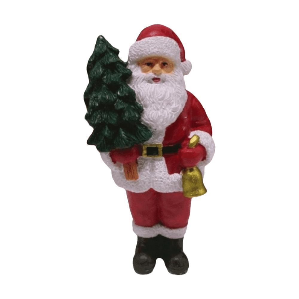 Mini Size Christmas Ornaments Micro Landscape Home Decor Santa Claus Figurine Cute Resin Craft Christmas Santa Tabletop