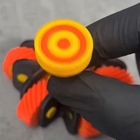 3D Printed Fidget Spinner Toy Anxiety Stress Relief Gear Spinning Toy Portable Travel Home Office Finger Roller EDC Desk