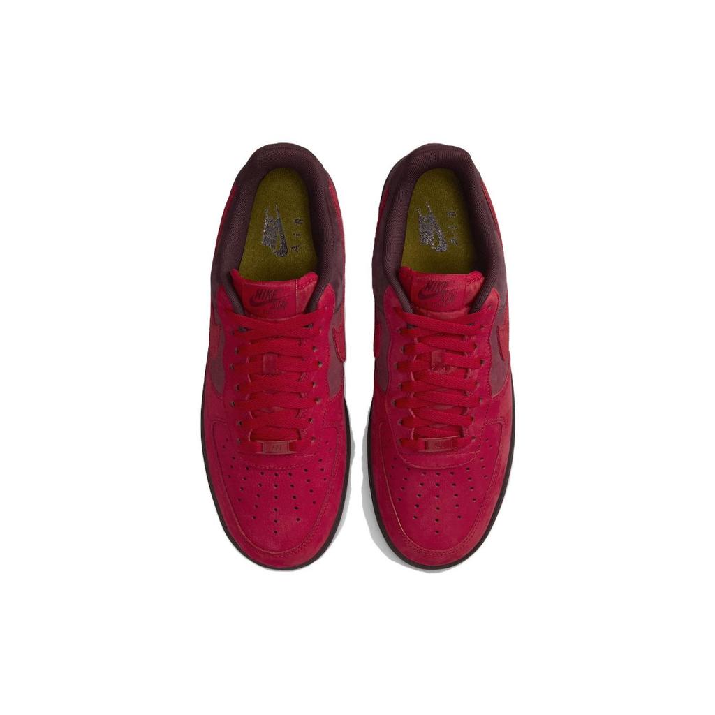 Nike Air Force 1 Low Layers of Love Men Sneakers Red University-Red Burgundy-Crush FZ4033-657