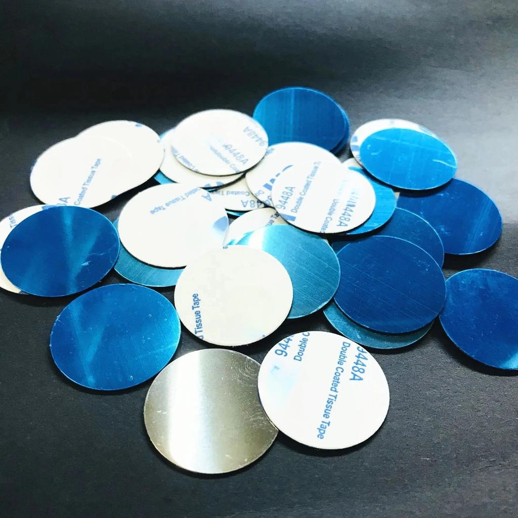5/10/20 Stück Aufkleber Metallplatte Scheibe Eisenblech für Magnet Handyhalter für magnetische Autotelefonständerhalter