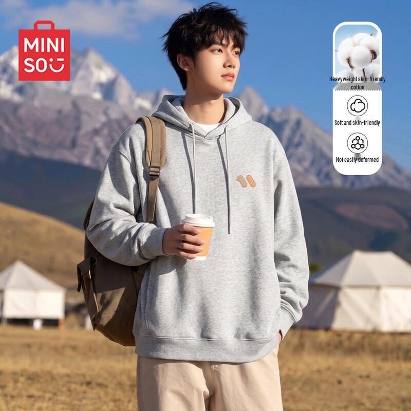 MINISO American Streetwear Hooded Sweatshirt