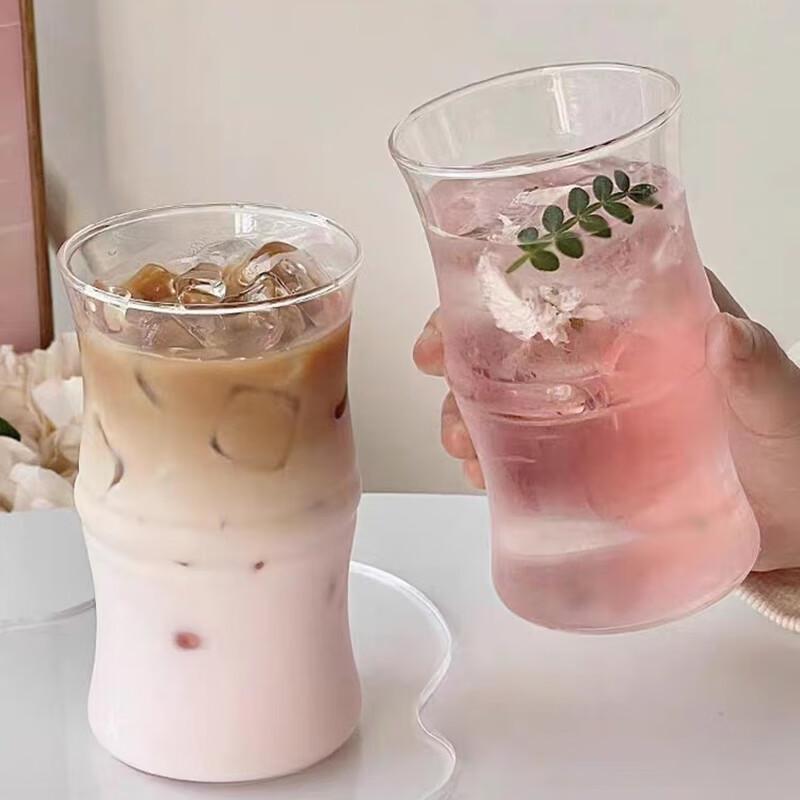 VAKADA New Chinese Style Frosted Glass Drinkware Set (6-Pack)