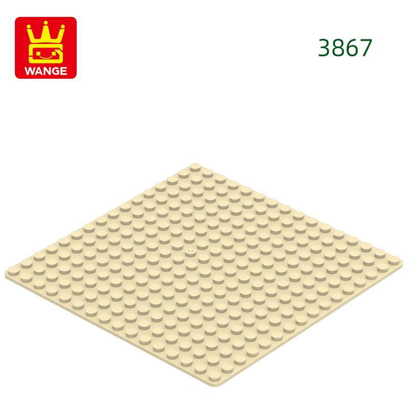 

Base Plate 1PCS/ Works With 3867 Double-sided 16x16 holes moc Constructing blocks Assembled construction s