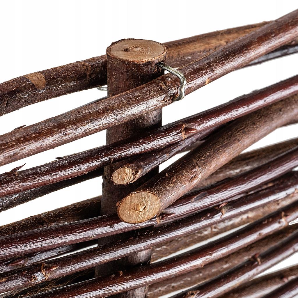 KADAX Wicker Palisade Fence Fence Edging