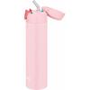 Thermos Water Bottle Vacuum Insulated Straw Bottle 450ml Light Pink Cold Storage Only FJM-450 LP