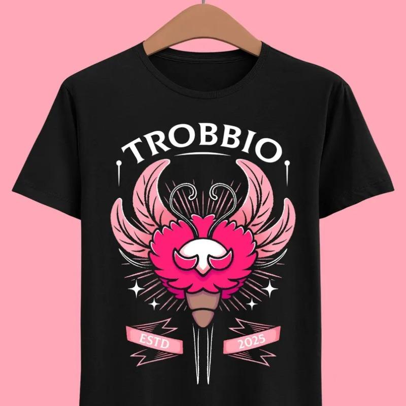 

Hollow Knight Silksong Trobbio Game Graphic Vintage Y2K T Shirt Women Unisex Cotton Tee Summer Spring Oversized Novelty Loose Tops S