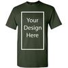 Add Your Own and Text Design Custom Personalized Adult T-Shirt Tee