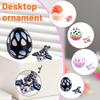 3D Printed Dragon Egg Set, Cool 3D Printed Possessive Crystal Dragon Toy, Cute Desktop Decoration