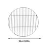201 Stainless Steel round BBQ Grill Mesh Home Roast Nets Bacon Grill Tool Iron Nets barbecue accessories non-stick BBQ Mat Grid