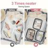 Clear Zipper Tote Bag - Multipurpose Transparent Carry Case for Toiletries, Makeup, Electronics. Ideal for Travel, Gym, Airport.