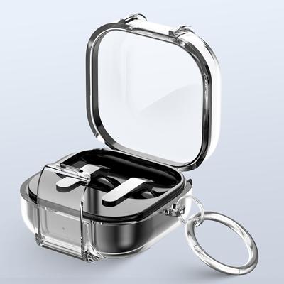 Διαφανής Κρυστάλλινη Θήκη Ακουστικών Bluetooth Για Samsung Galaxy Buds 4 Pro Διαφανές Ασφαλές Κάλυμμα με Κλείδωμα Διακόπτη Για Samsung Buds4