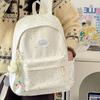 Schoolbag New School Bag Women's Large Capacity Backpack Junior High School High School Students Full of Stars Fashion Lightweight Casual Backpack