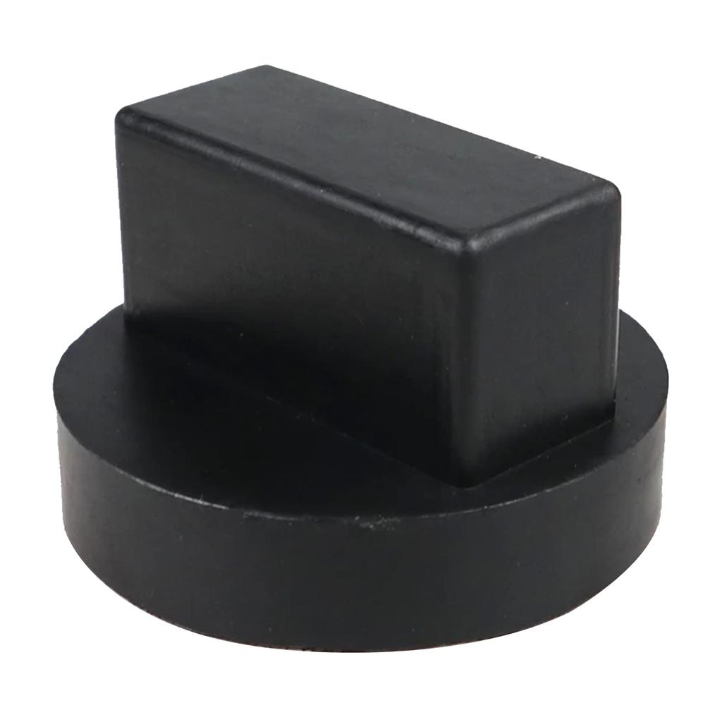 1 Pc Car Rubber Lift Jack Stand Pad Rubber Slotted Frame Adapter Jacking Tool Pinch Weld Side Lifting Disk For Mercedes For BMW