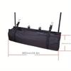 Anti-Scratch Car Trunk Organizer High Capacity Adjustable Backseat Storage Holder for Van SUV Daily Commute