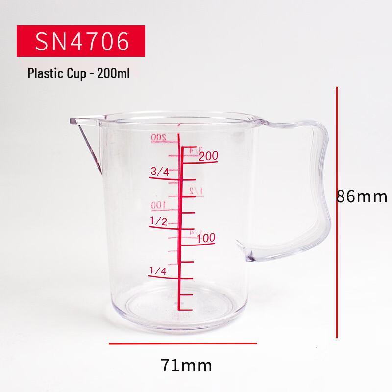 PC Plastic Measuring Cup with Scale