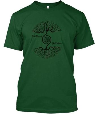 Come Sopra Così Sotto - T-shirt Made in USA Taglia dalla S alla 5XL