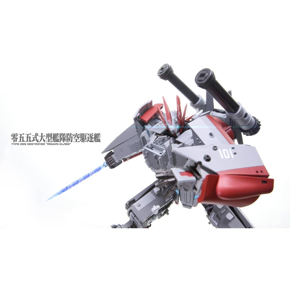 TOYSEASY YW2202 Large Fleet Air Defense Destroyer Keiten PVC ABS Movable Figure