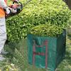 1PC leaf garbage bag gardening finishing bag large capacity garden leaf storage bag garden tool bag gardening essential