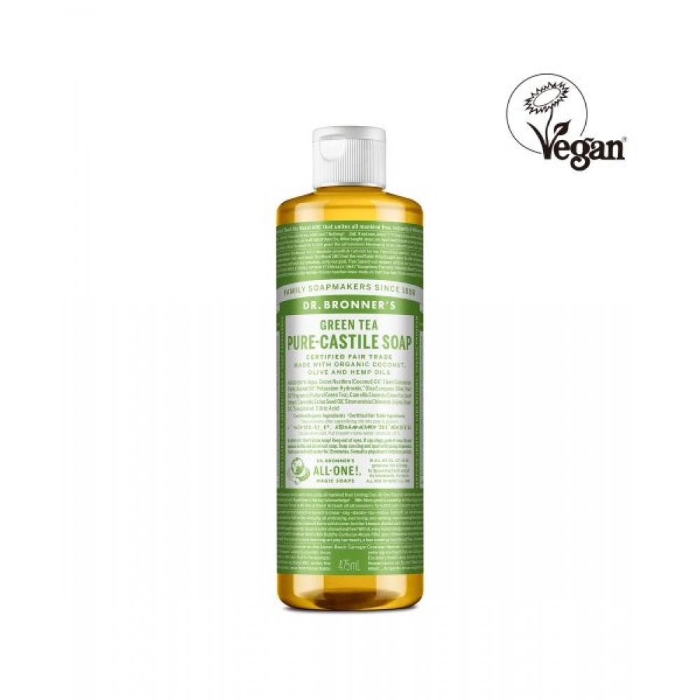 

Dr.bronner S [face Body cleanSer] Green Tea Pure caStile Soap 475ml Green tea 475ml