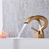 Tuqiu Black Basin Faucet Gray Bathroom Mixer Tap Brass Lavotory Faucet Washbasin Faucet  Hot and Cold Elegant Crane For Bathroom