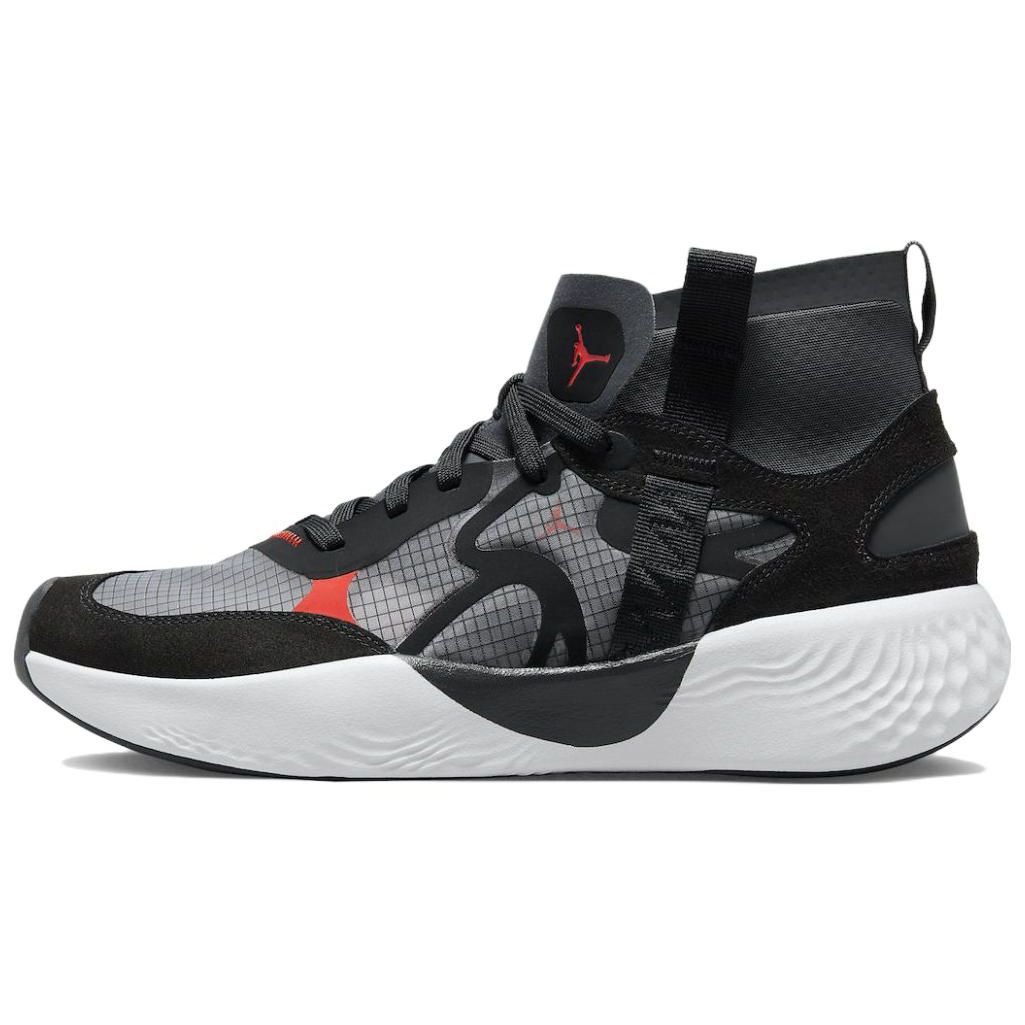 

Air Jordan Jordan Delta 3 Mid Black Чили Красные мужские кроссовки Антрацитовый белый DR7614-060 40.5