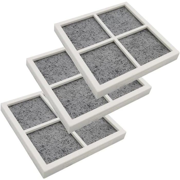 Filtre À Air De Remplacement,3 pcs Réfrigérateur Filtre à Air Réfrigérateur pour LG LT120F Kenmore Elite Réfrigérateur Congélateur