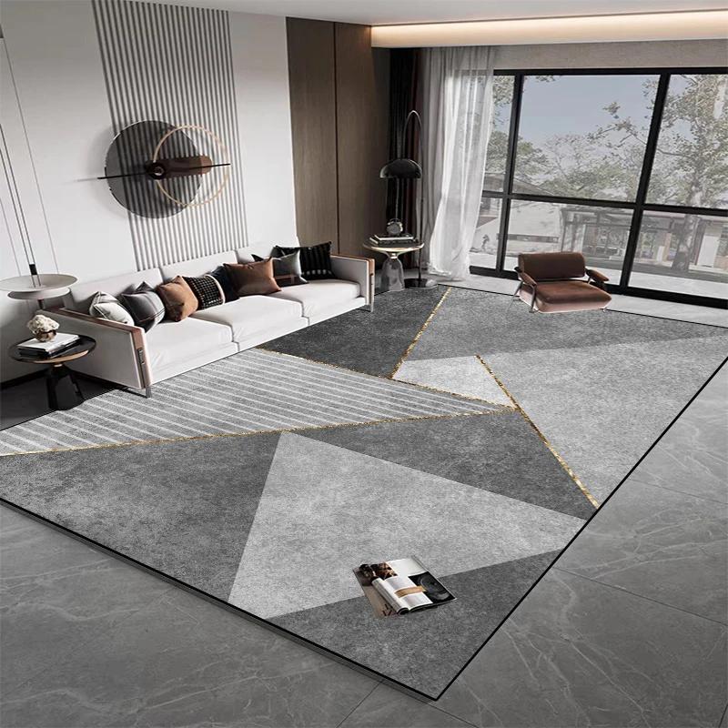 Light Luxury Carpet for Living Room Home Decoration Coffee Table Large Area Rugs Bedroom Non-slip Floor Mat Entrance Doormat