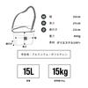 Waterproof 600D Soft Cooler Bag 15L Black Durable Foldable KiU2024KiU K243-900