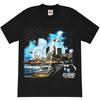 Cruisin Club Lowrider T-Shirt City Night Beach Car Street Graphic Tee