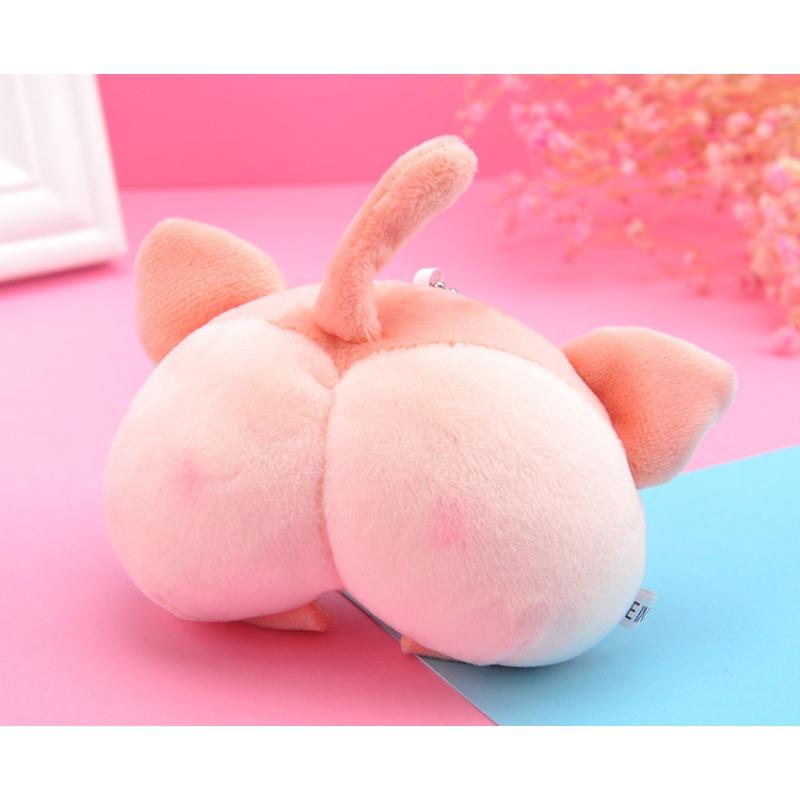 

Cute Peach Butt Corgi Butt Doll Animal Butt Doll Plush Toy Pendant Keychain Doll Gift about 9cm