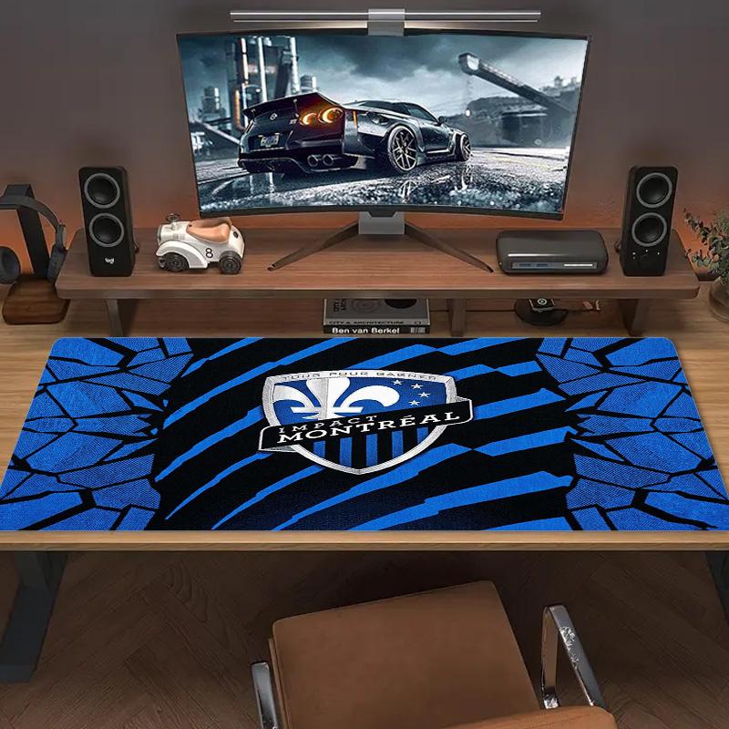 CF Montréal Color Mouse Pad Large Gaming Table Cushion Non-slip Laptop Tablet Big Mousepad XXL Mat Mini PC Playmat With Lock edge