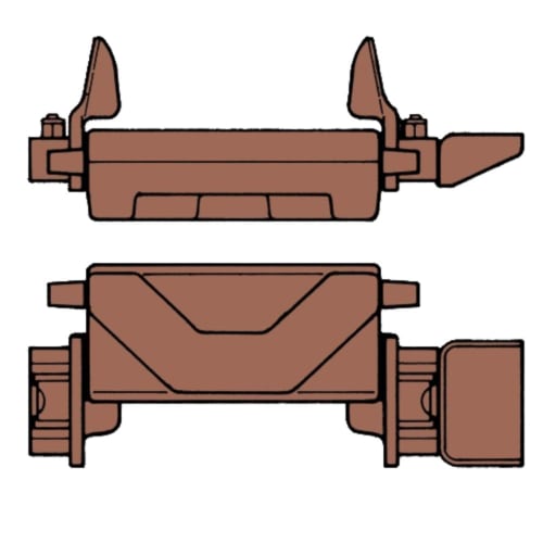 

Model Kasten 1/35 scale M4 Sherman Tank T48 Type Working Tracks Plastic Model Parts SK-48