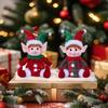 Christmas Red And Green Doll Ornaments Christmas Tree Decorations Hotel Window Decorations